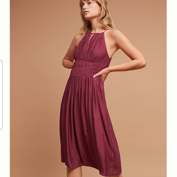 Anthropologie Dresses & Skirts - Anthropologie | Moulinette Soeurs Juniper Plum Dress